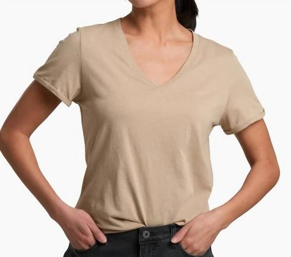 NEW KUHL vega tee in driftwood